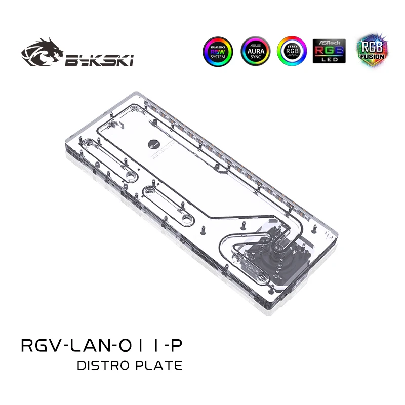BYKSKI 아크릴 보드 워터 디스트로 플레이트 LIA - Distro Plate Ddc Pump Combo 리뷰 및 가격